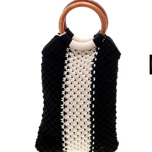 NWT Macrame bag.